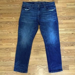 Men’s American Eagle Distressed Slim Fit Blue Jeans Sz. 36/30